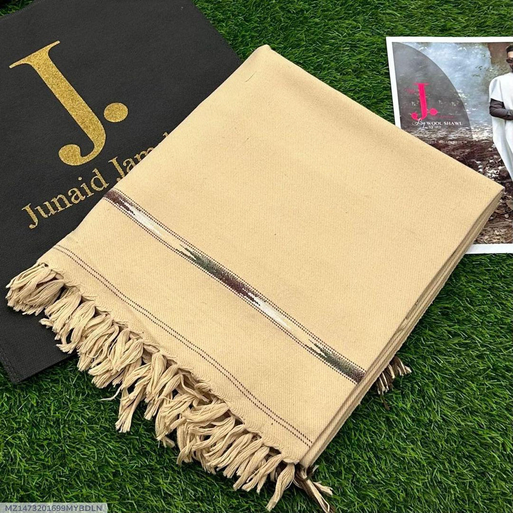 J. Men's Wool Plain Shawl