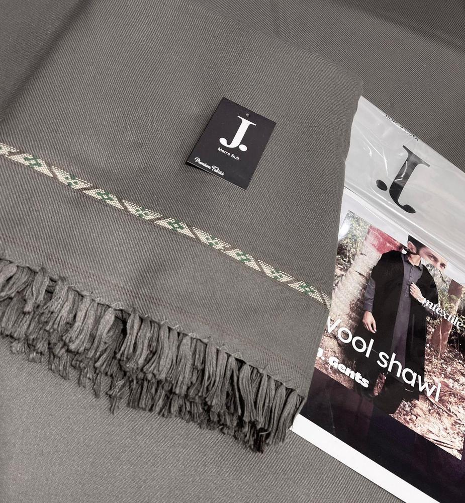 J. Men's Wool Plain Shawl