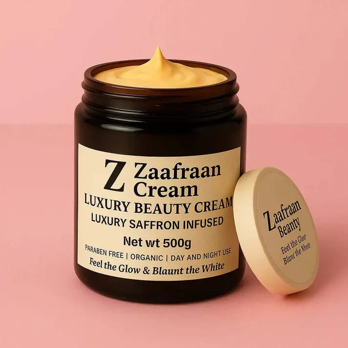 Zafrani Whitening Cream 250g – Skin Brightening & Deep Moisturizing Face Cream for Smooth, Glowing & Even-Tone Skin